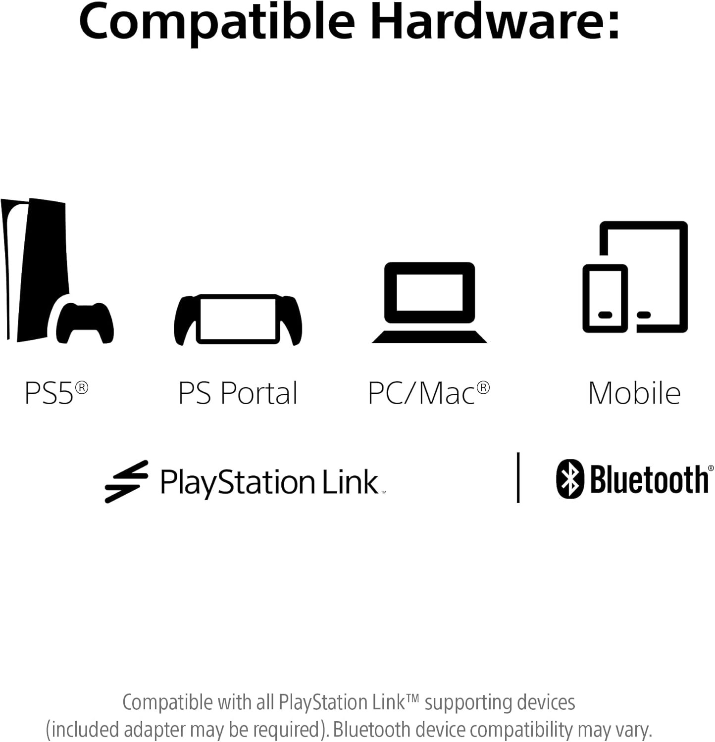 Cuffie Sony Wireless Pulse Elite PS4/PS5 White Cuffie Sony Wireless Pulse Elite PS4/PS5 White